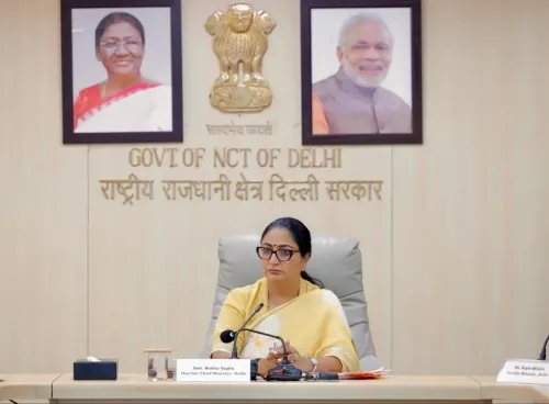 CM Rekha Gupta Chairs High-Level Meet on Delhi O-Zone Issues