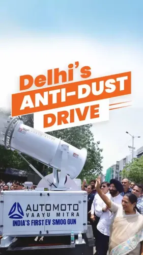 CM Rekha Gupta Deploys Filterless Air Purifiers Across Delhi
