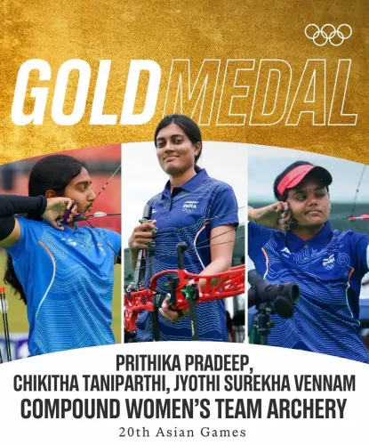 CM Rekha Gupta Hails India's Gold in Women's Compound Archery
