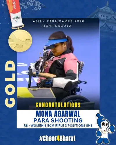 CM Rekha Gupta Hails Mona Agarwal's Para Shooting Gold
