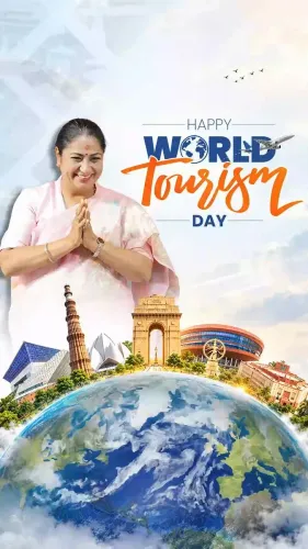 CM Rekha Gupta Invites World to Delhi on Tourism Day
