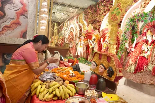 CM Rekha Gupta joins Navratri Mata Ki Chowki in Wazirpur