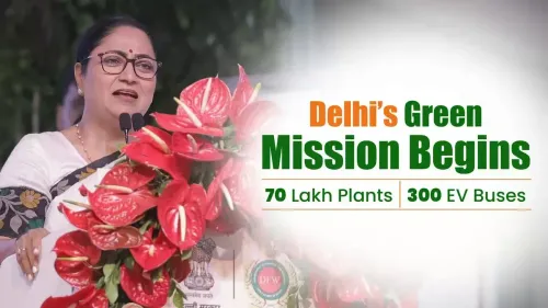 CM Rekha Gupta Thanks PM Modi for Green Delhi Push