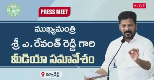 CM Revanth Reddy Addresses Media Live From Delhi