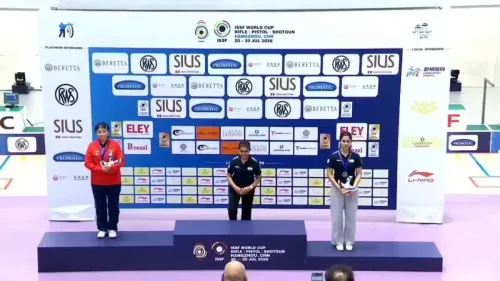 CM Revanth Reddy Congratulates Esha Singh, Manu Bhaker on ISSF Gold, Bronze