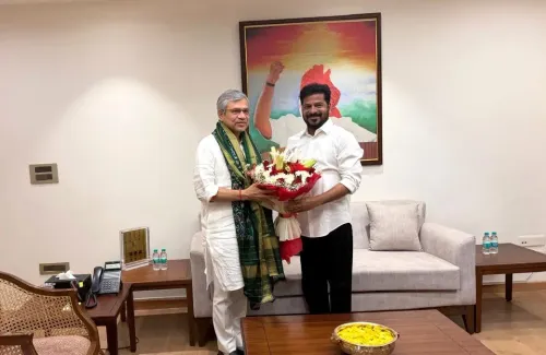 CM Revanth Reddy holds talks with Railway Minister on IRFC loan for Hyderabad Metro