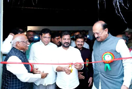 CM Revanth Reddy Inaugurates SSK Samaj Building in Uppal Bhagayat