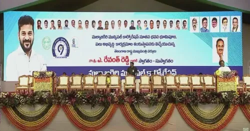 CM Revanth Reddy Lays Foundation for Malkajgiri Corp Office