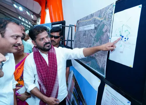 CM Revanth Reddy lays foundation for Rs 1,511 cr Uppal projects