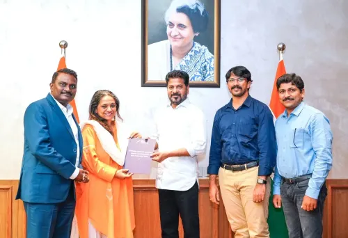 CM Revanth Reddy meets BBC Collective Newsroom CEO on women's sports