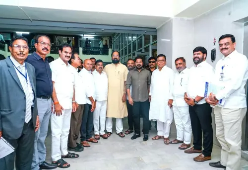 CM Revanth Reddy meets delegation ahead of ST reservations golden jubilee