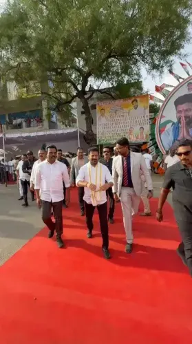 CM Revanth Reddy opens girls' high school in Kothakota
