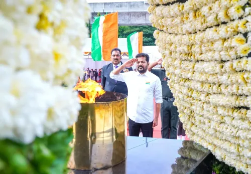 CM Revanth Reddy pays tribute at Secunderabad war memorial