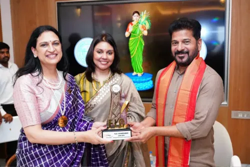 CM Revanth Reddy Pledges Land for FICCI FLO HQ in Hyderabad