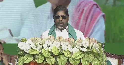 CM Revanth Reddy releases Rythu Bharosa funds at Khammam Sabha