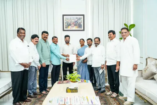 CM Revanth Reddy: Tribal MLAs Submit Demands at Secretariat