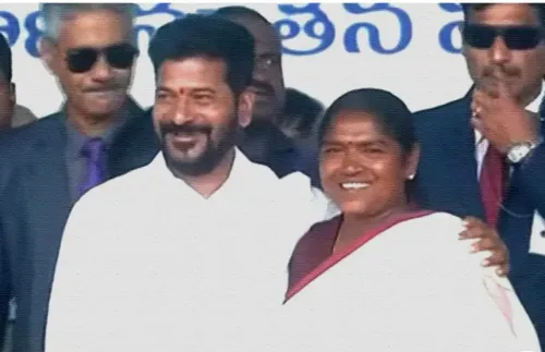 CM Revanth Reddy Wishes MLA Seethakka on Birthday