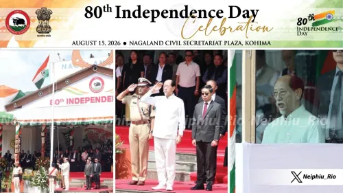CM Rio addresses Nagaland's 80th Independence Day at Kohima