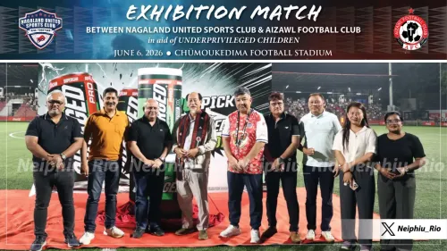 CM Rio Attends Charity Football Match for Underprivileged Children