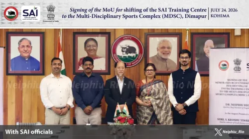 CM Rio Backs MDSC as Foundation of Nagaland Sports Future