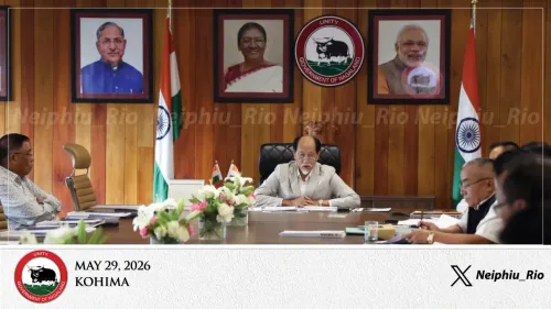 CM Rio Chairs Monsoon Preparedness Meet With NHIDCL