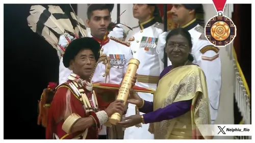 CM Rio Congratulates Padma Shri Awardee Guru Sangyusang Pongener