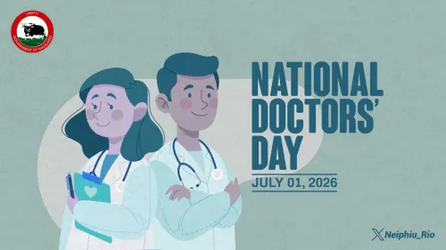 CM Rio Greets Doctors on National Doctors' Day