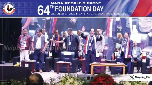 CM Rio Greets NPF on Its 64th Foundation Day