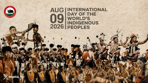 CM Rio marks Indigenous Peoples Day, honours Naga heritage