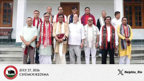 CM Rio Meets Assam Literary Delegation in Kohima