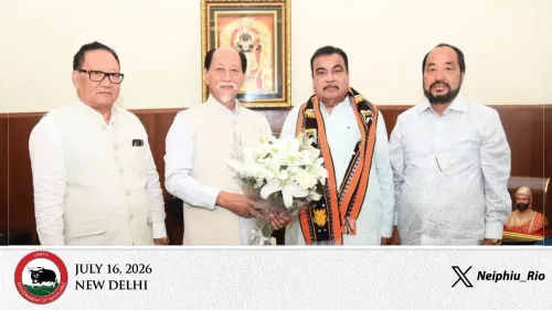 CM Rio meets Gadkari, pushes Nagaland NH priorities