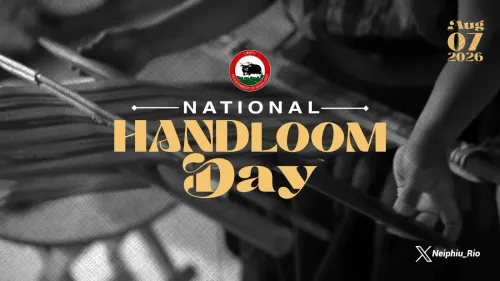 CM Rio Salutes Nagaland's Handloom Weavers on National Handloom Day
