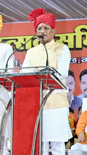 CM Sai Attends Dussehra at Raipur's Historic Ravanbhatha
