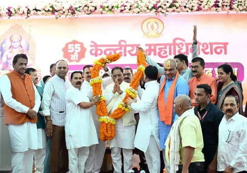 CM Sai Attends Kurmi Kshatriya Samaj Convention in Dhamtari