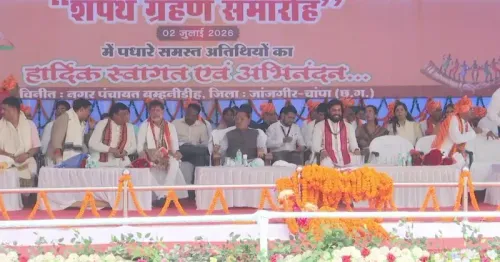 CM Sai Attends Oath Ceremony of Newly Elected Municipal President, Councillors
