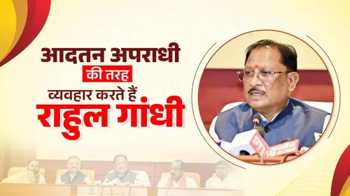 CM Sai calls Rahul Gandhi a 'habitual offender' at Raipur presser