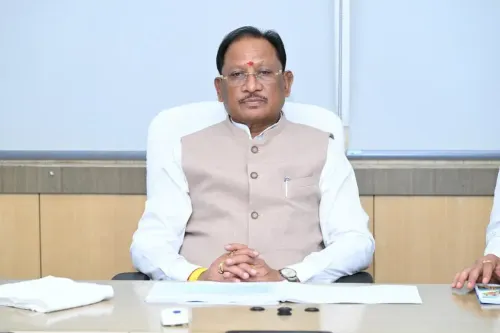 CM Sai Chairs Health & Medical Education Review in Raipur