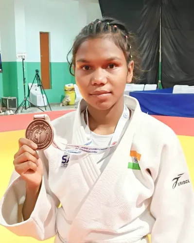 CM Sai Congratulates Chhattisgarh's Hemvati Nag on Judo Bronze