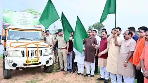 CM Sai Flags Off Jashpur's Mobile 'Tree ATM' Initiative
