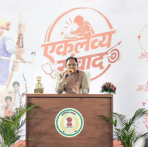 CM Sai Hosts Eklavya Samvad for NEET-2026 Tribal Toppers