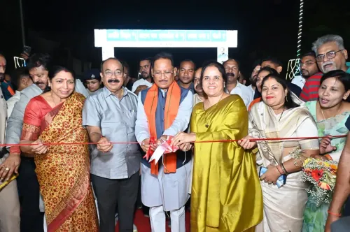 CM Sai Inaugurates Kachna Overbridge, Road Widening in Raipur