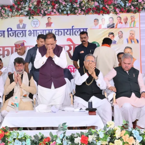 CM Sai Inaugurates New BJP Office in Kawardha, Kabirdham