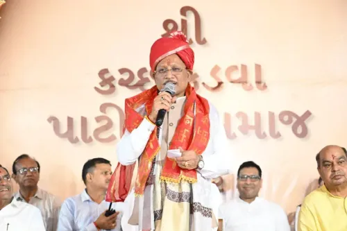 CM Sai joins Navratri celebrations, cites women welfare push