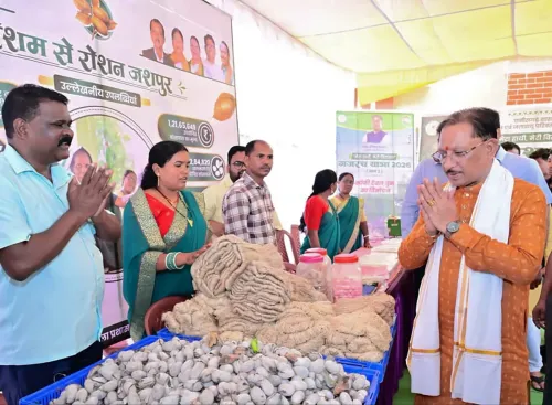 CM Sai Launches 'Resham Se Roshan Jashpur' Silk Initiative