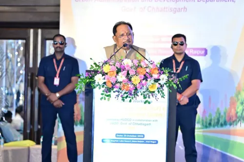 CM Sai Launches Urban Challenge Fund Workshop in Nava Raipur