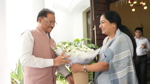 CM Sai Meets Delhi CM Rekha Gupta, Discusses Governance