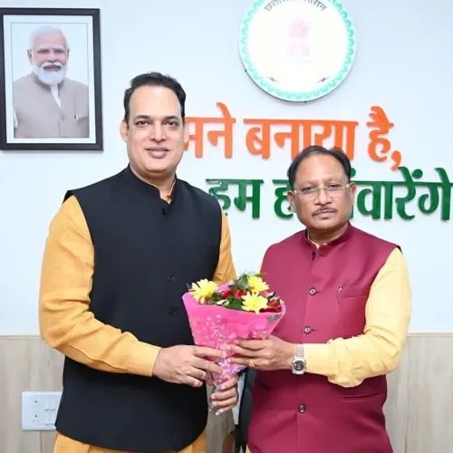 CM Sai Meets New Chhattisgarh Hairdresser Welfare Board Chief