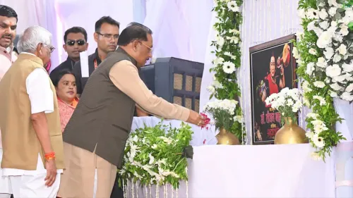 CM Sai Pays Tribute to Padma Vibhushan Teejan Bai at Ganiyari