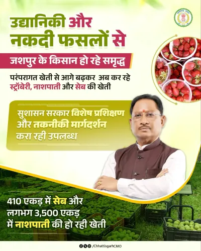 CM Sai Pushes Chhattisgarh Farmers Toward Horticulture