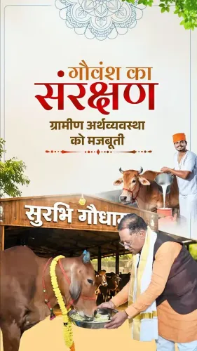 CM Sai Pushes Cow Protection and Dairy Growth in Chhattisgarh